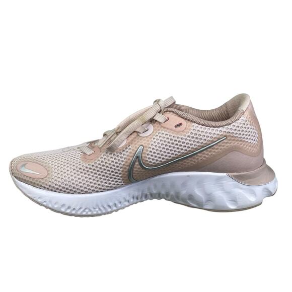 Nike Women's Pink Renew Run Lace up Athletic Running Sneaker Size US 6 - Picture 2 of 10